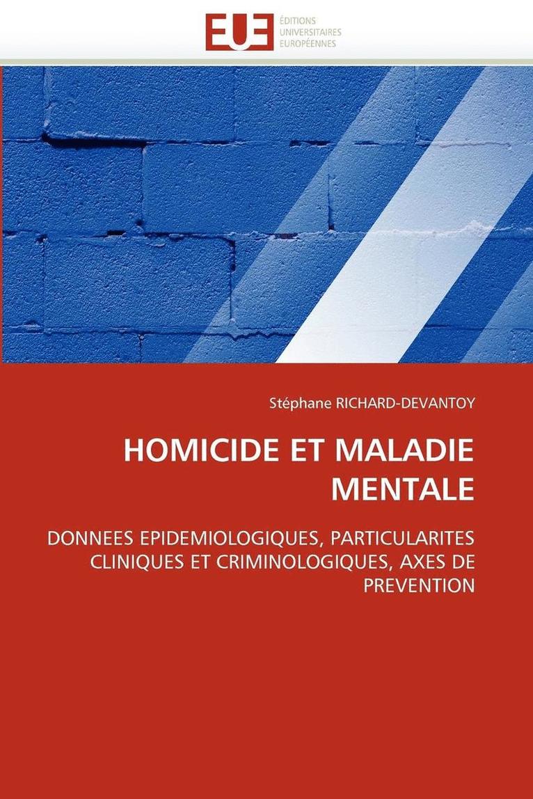 Homicide Et Maladie Mentale 1