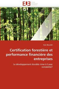 bokomslag Certification forestière et performance financière des entreprises