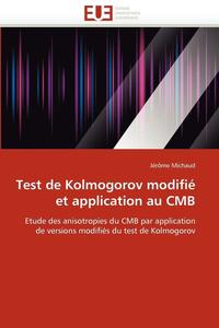bokomslag Test de Kolmogorov Modifi  Et Application Au Cmb