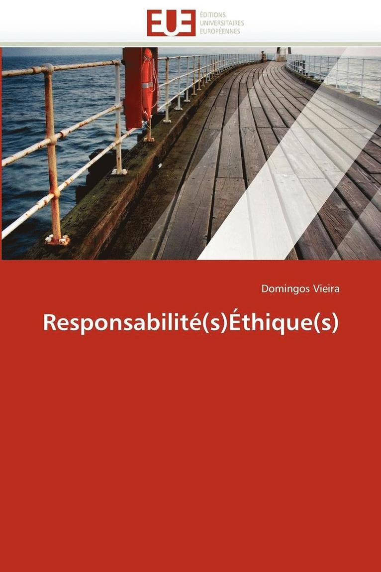 Responsabilit (s) thique(s) 1