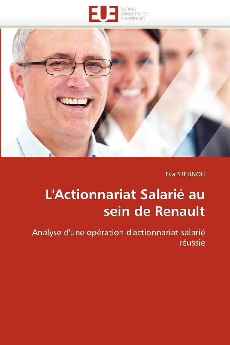 L''actionnariat Salari  Au Sein de Renault 1