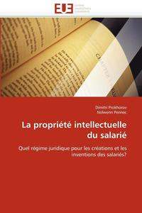 bokomslag La Propri?t? Intellectuelle Du Salari?