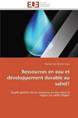 Ressources En Eau Et Dveloppement Durable Au Sahel? 1