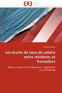 bokomslag Les écarts de taux de salaire entre résidents et frontaliers