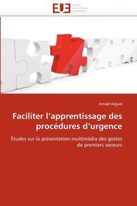bokomslag Faciliter l''apprentissage des procédures d''urgence