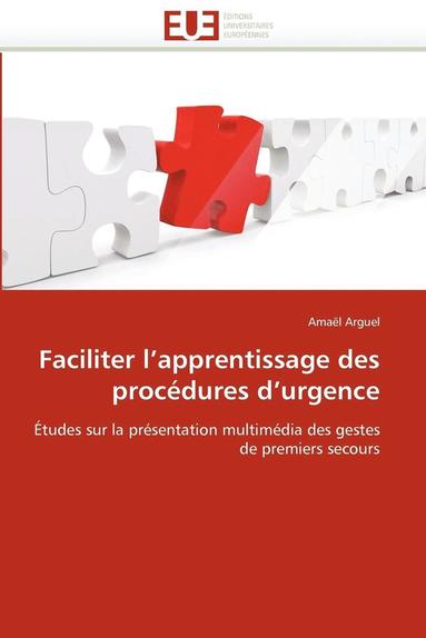 bokomslag Faciliter l''apprentissage Des Proc dures d''urgence