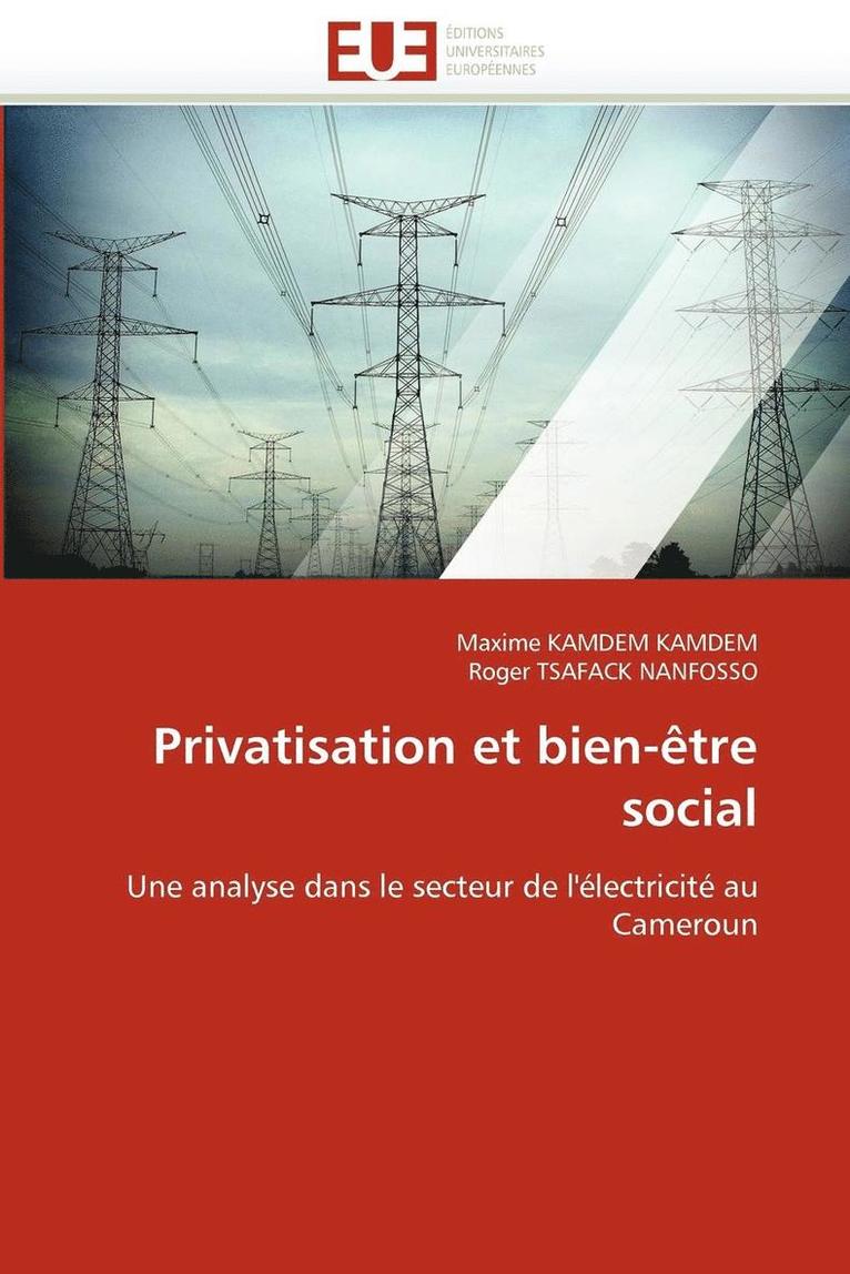 Privatisation Et Bien- tre Social 1