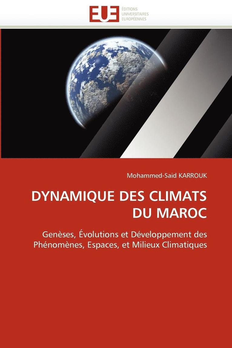 Dynamique Des Climats Du Maroc 1