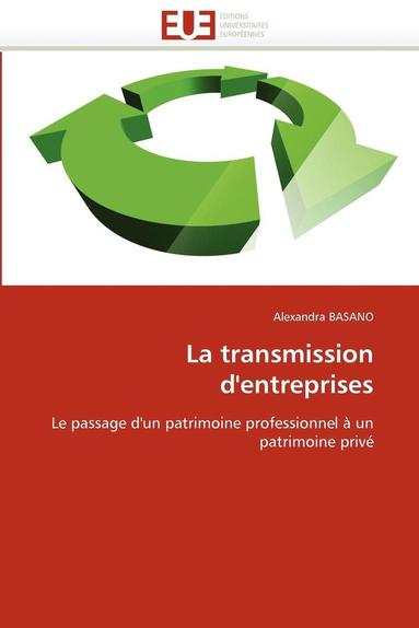 bokomslag La Transmission d'Entreprises