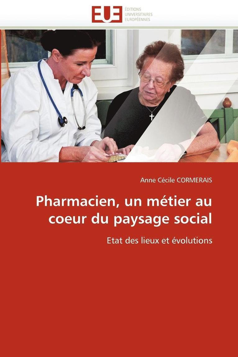 Pharmacien, Un M tier Au Coeur Du Paysage Social 1