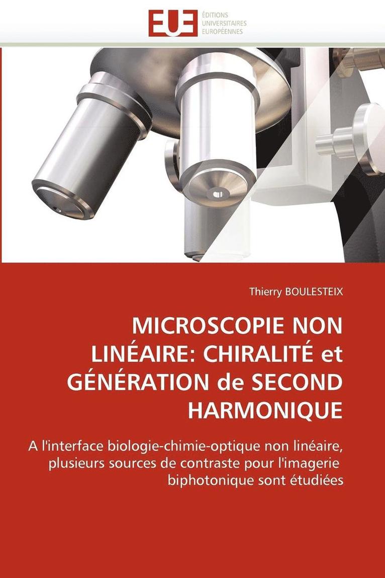 Boulesteix-T, TBD, Thierry Boulesteix - Microscopie non linéaire, Häftad