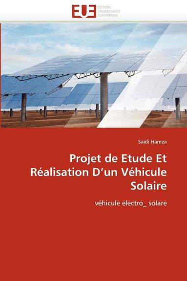 bokomslag Projet de etude et réalisation d un véhicule solaire