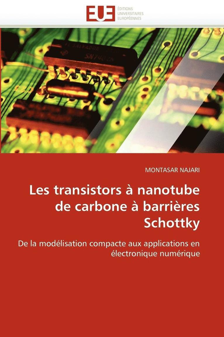 Les Transistors   Nanotube de Carbone   Barri res Schottky 1