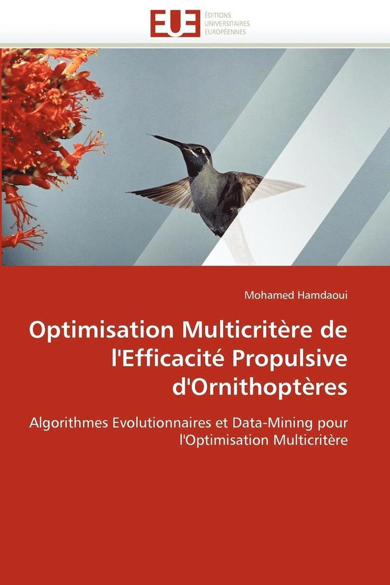 Optimisation Multicrit re de l''efficacit  Propulsive d''ornithopt res 1