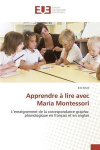 bokomslag Apprendre   Lire Avec Maria Montessori