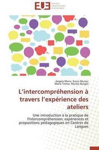 bokomslag L Intercompr hension   Travers L Exp rience Des Ateliers