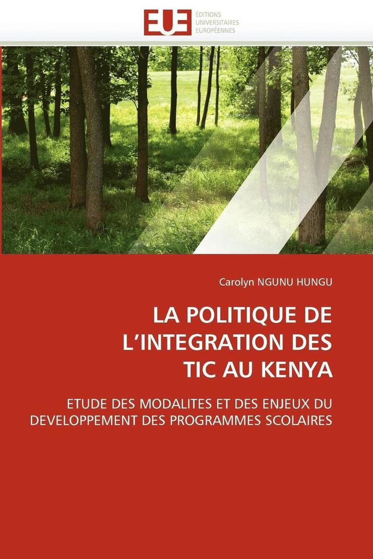 La Politique de L Integration Des Tic Au Kenya 1