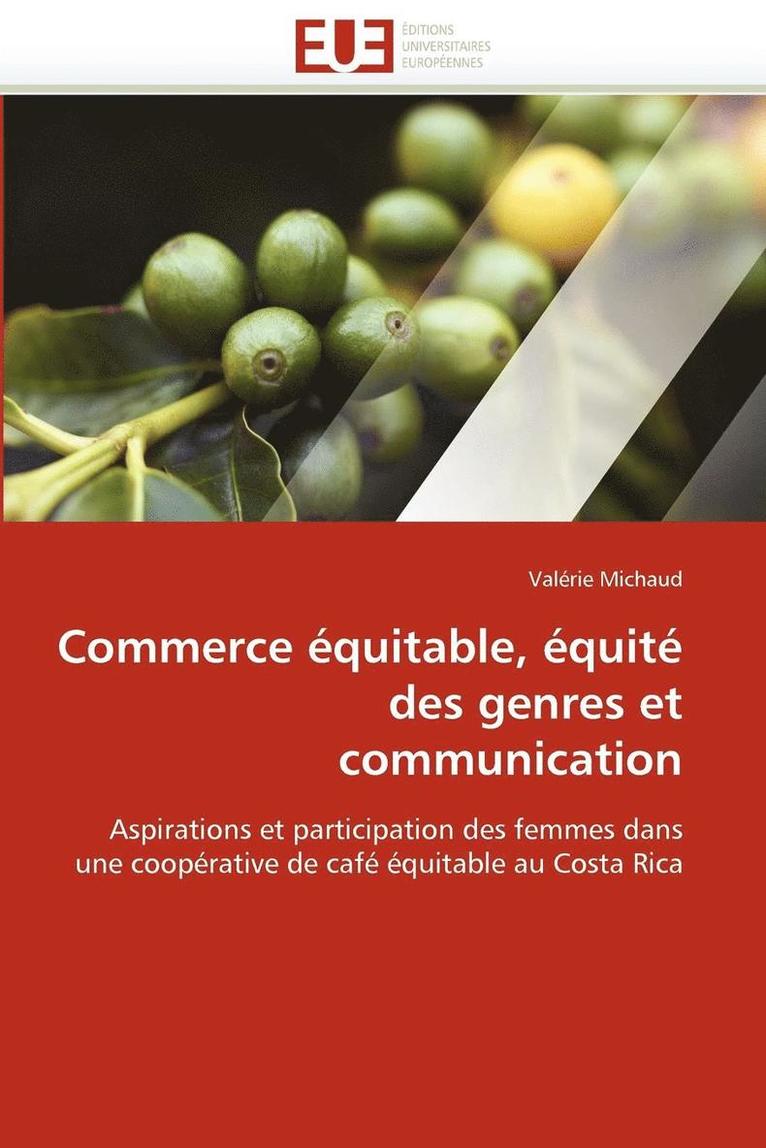 Commerce  quitable,  quit  Des Genres Et Communication 1