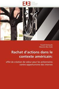 bokomslag Rachat D Actions Dans Le Contexte Am ricain