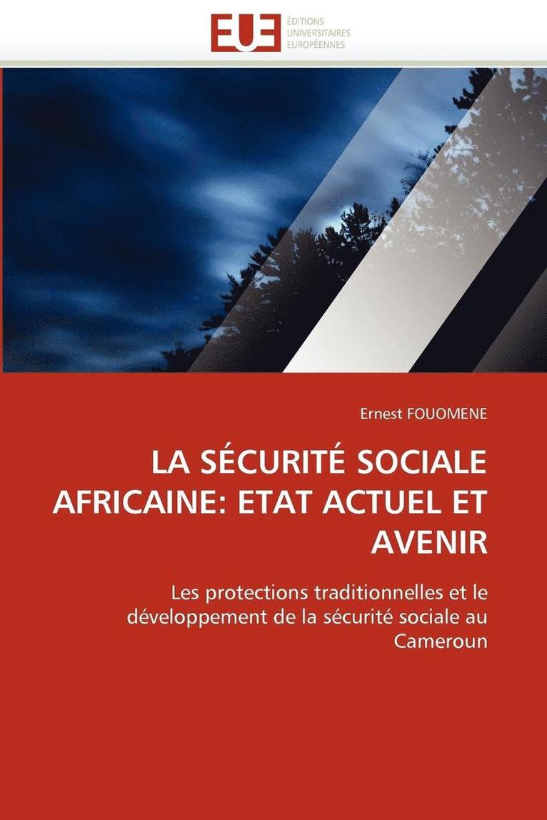 La S curit  Sociale Africaine 1