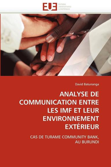 bokomslag Analyse de Communication Entre Les IMF Et Leur Environnement Ext rieur