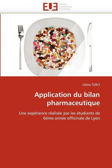 bokomslag Application Du Bilan Pharmaceutique