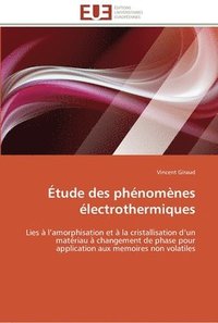 bokomslag Etude des phenomenes electrothermiques