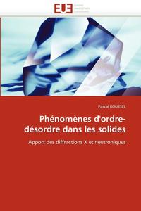 bokomslag Ph?nom?nes d''ordre-D?sordre Dans Les Solides