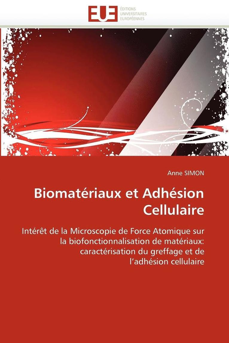 Biomat riaux Et Adh sion Cellulaire 1