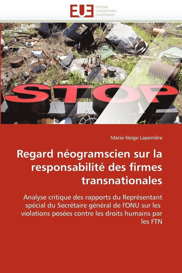 Regard N ogramscien Sur La Responsabilit  Des Firmes Transnationales 1