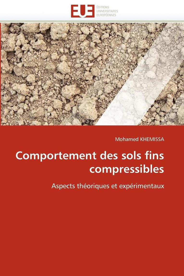 Comportement Des Sols Fins Compressibles 1