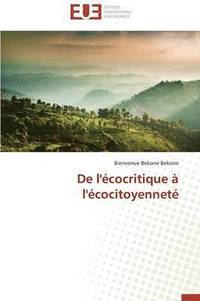 bokomslag de l' cocritique   l' cocitoyennet 