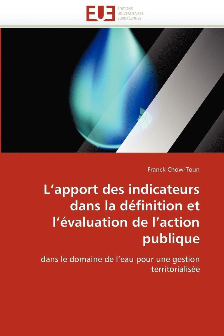 L''apport Des Indicateurs Dans La D finition Et l'' valuation de l''action Publique 1