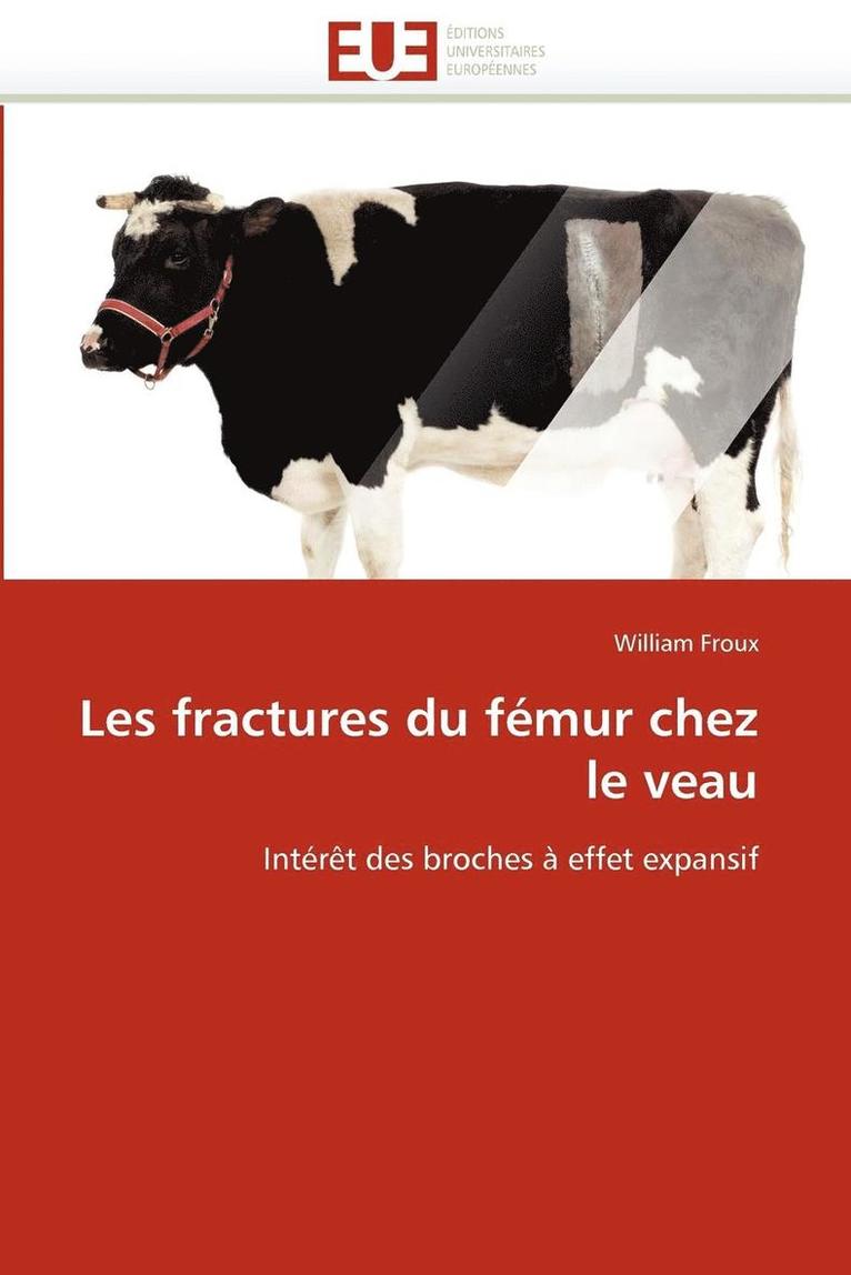 Froux-W, FROUX-W, William Froux - Les Fractures Du F�mur Chez Le Veau, Häftad
