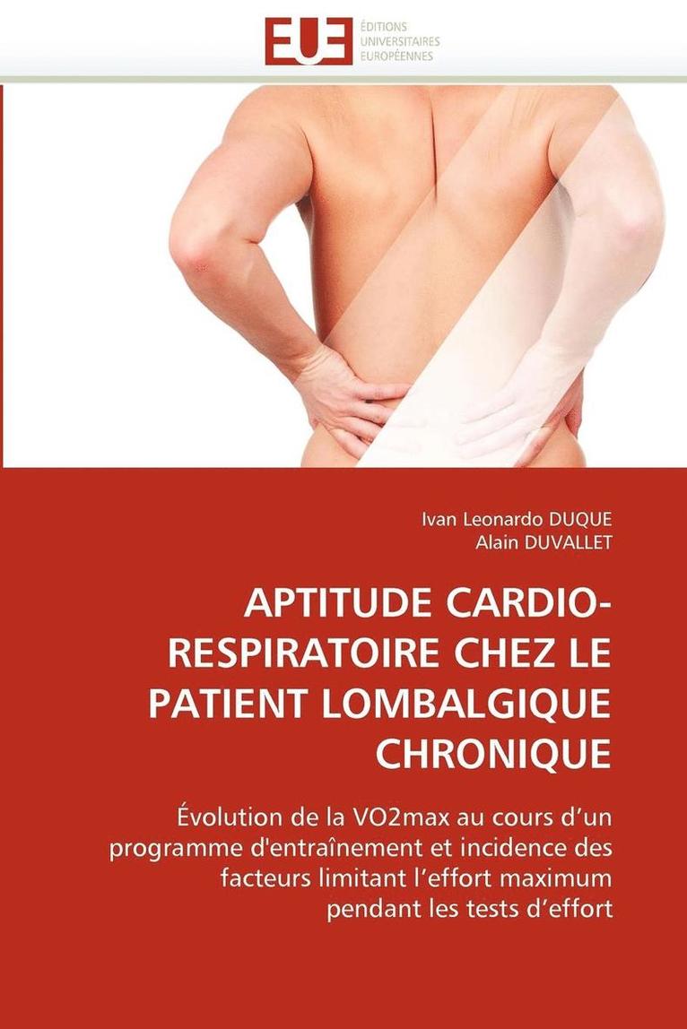 Aptitude Cardio-Respiratoire Chez Le Patient Lombalgique Chronique 1