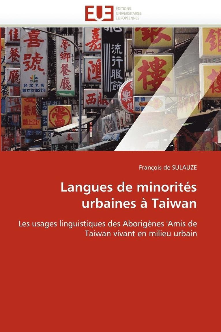 Langues de Minorit s Urbaines   Taiwan 1