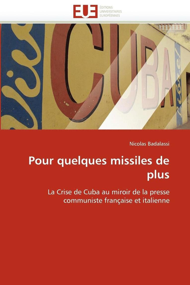 Pour Quelques Missiles de Plus