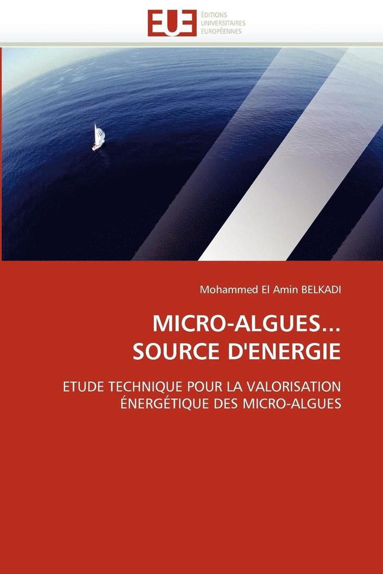 Micro-Algues... Source d''energie 1