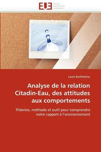 bokomslag Analyse de la Relation Citadin-Eau, Des Attitudes Aux Comportements