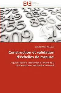 bokomslag Construction Et Validation D  chelles de Mesure
