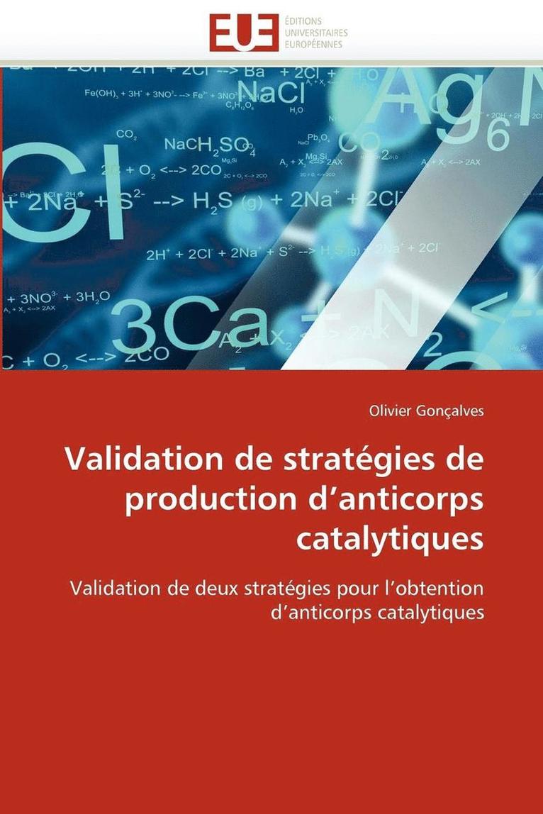 Validation de Strat gies de Production D Anticorps Catalytiques 1