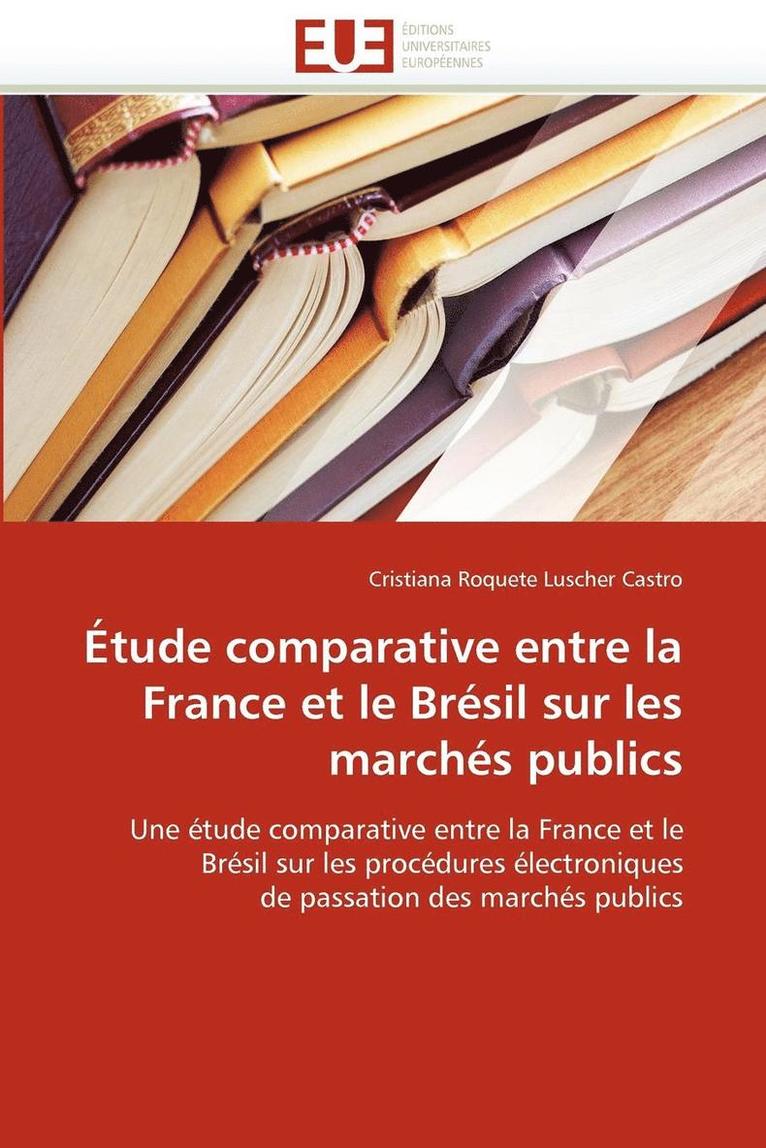  tude Comparative Entre La France Et Le Br sil Sur Les March s Publics 1