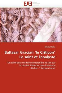 bokomslag Baltasar Gracian 'le Criticon' Le Saint Et l''analyste