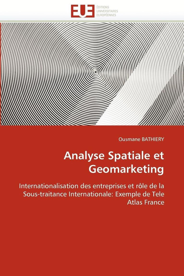 Analyse Spatiale Et Geomarketing 1