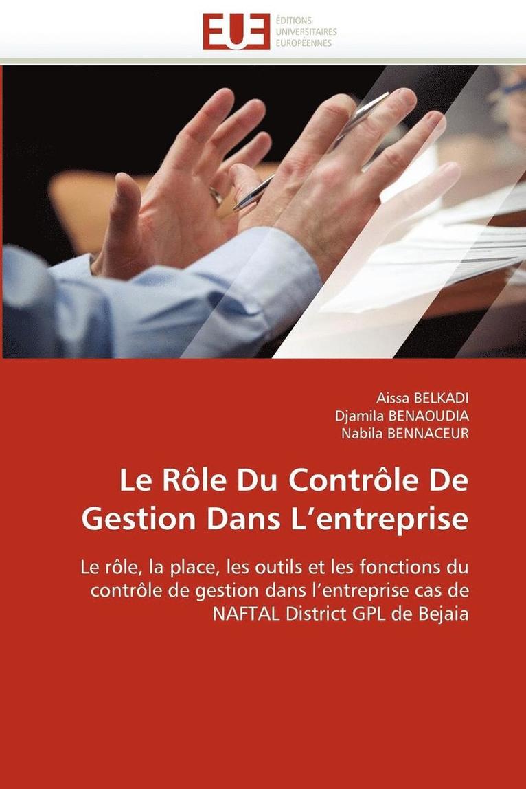 Collectif, TBD, Aissa Belkadi, Djamila Benaoudia, Nabila Bennaceur - rôle du contrôle de gestion dans l entreprise, Häftad