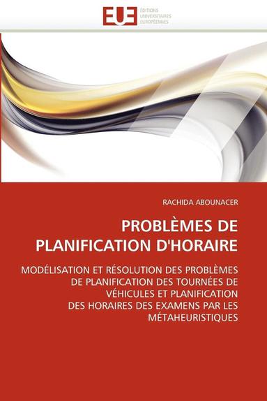 bokomslag Probl?mes de Planification d''horaire