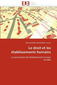 bokomslag droit et les établissements humains