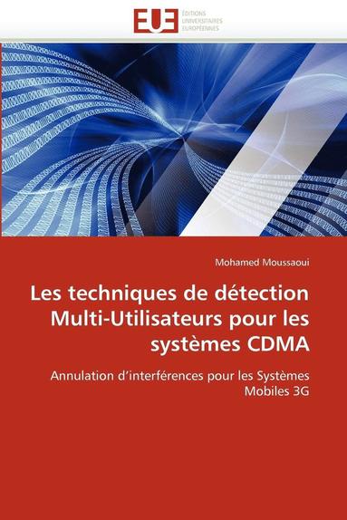 bokomslag Les Techniques de D tection Multi-Utilisateurs Pour Les Syst mes Cdma