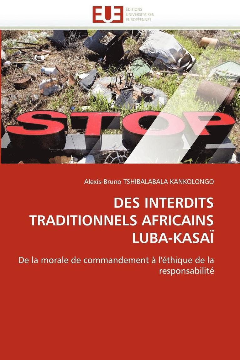 Des Interdits Traditionnels Africains Luba-Kasa  1