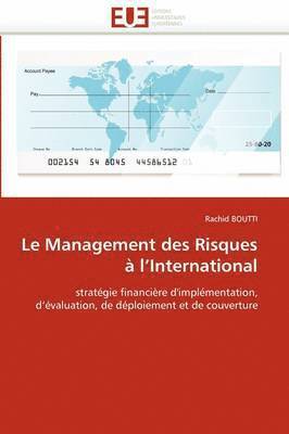 Le Management Des Risques   l''international 1